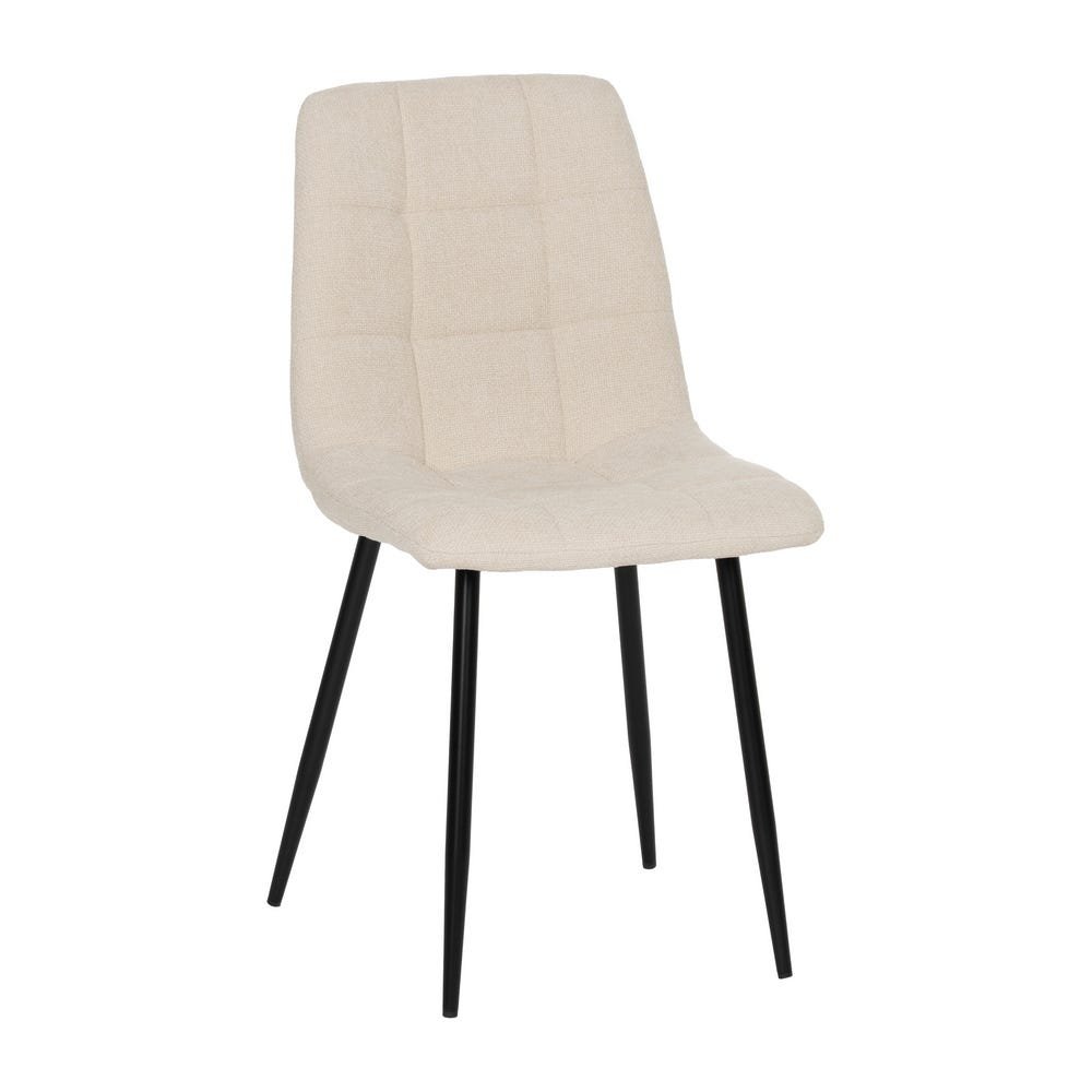 Silla Blanco Tejido-metal - Imagen 2