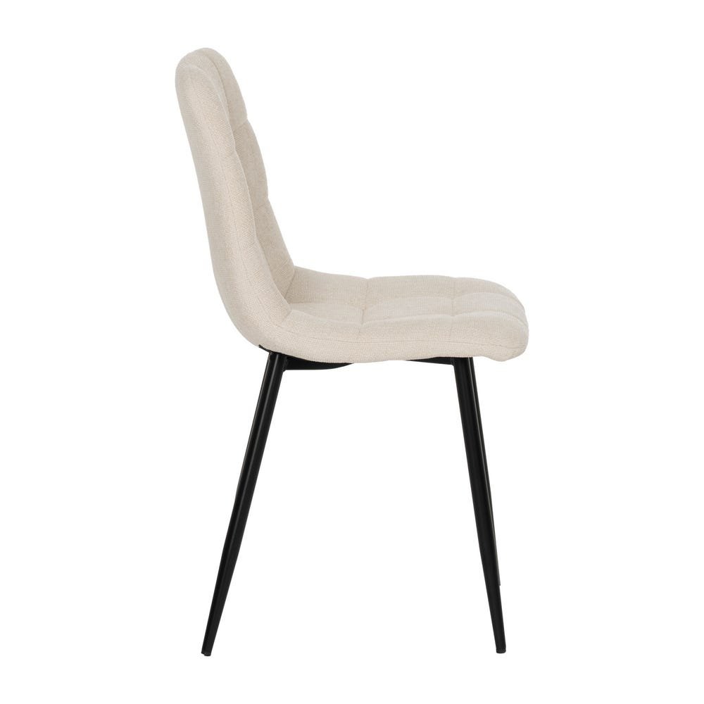 Silla Blanco Tejido-metal - Imagen 3