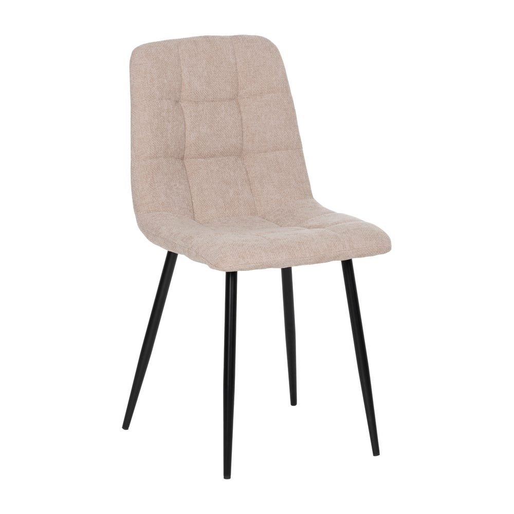 Silla Beige Tejido-metal - Imagen 2