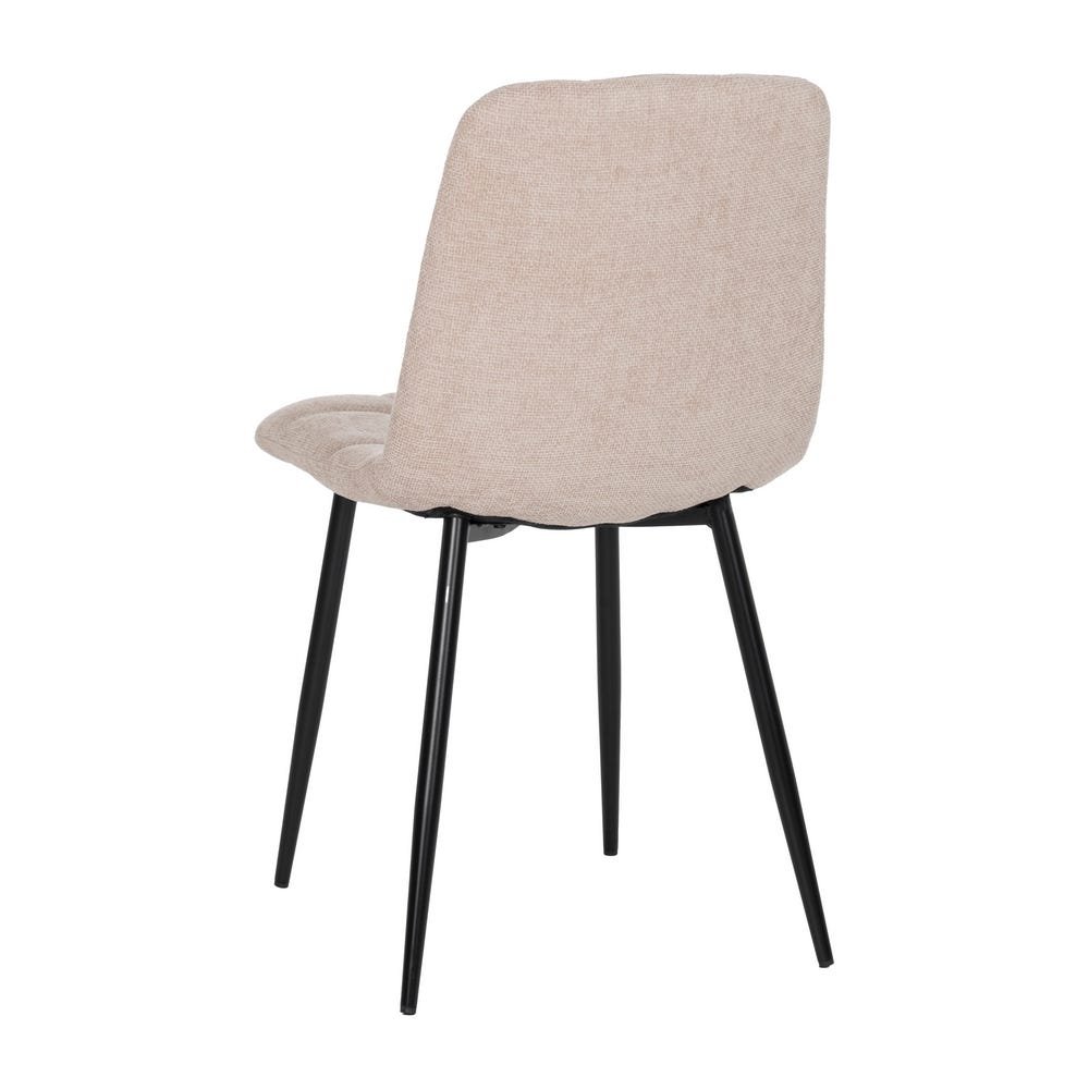 Silla Beige Tejido-metal - Imagen 4