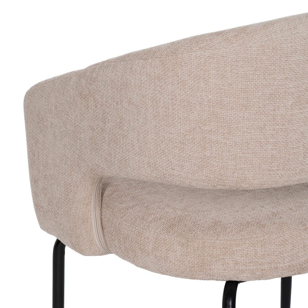 Silla Beige Tejido-metal - Imagen 12