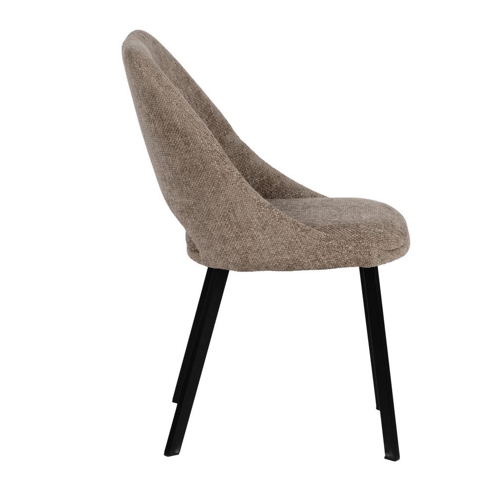 Silla Beige Tejido-metal - Imagen 3