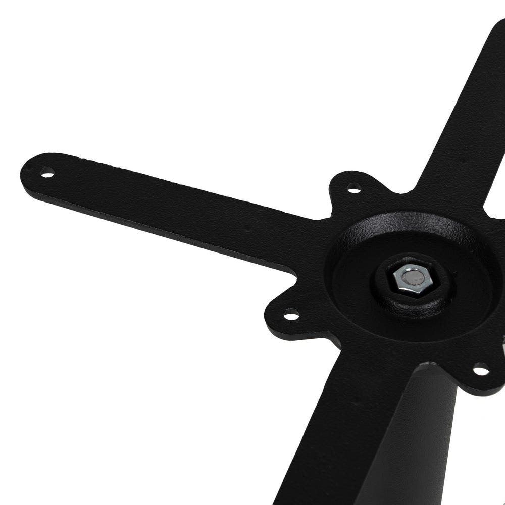Patas Para Mesa Negro Hierro - Imagen 3