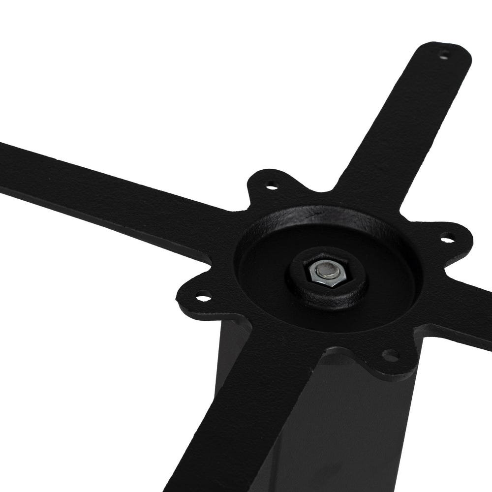 Patas Para Mesa Negro Hierro - Imagen 3
