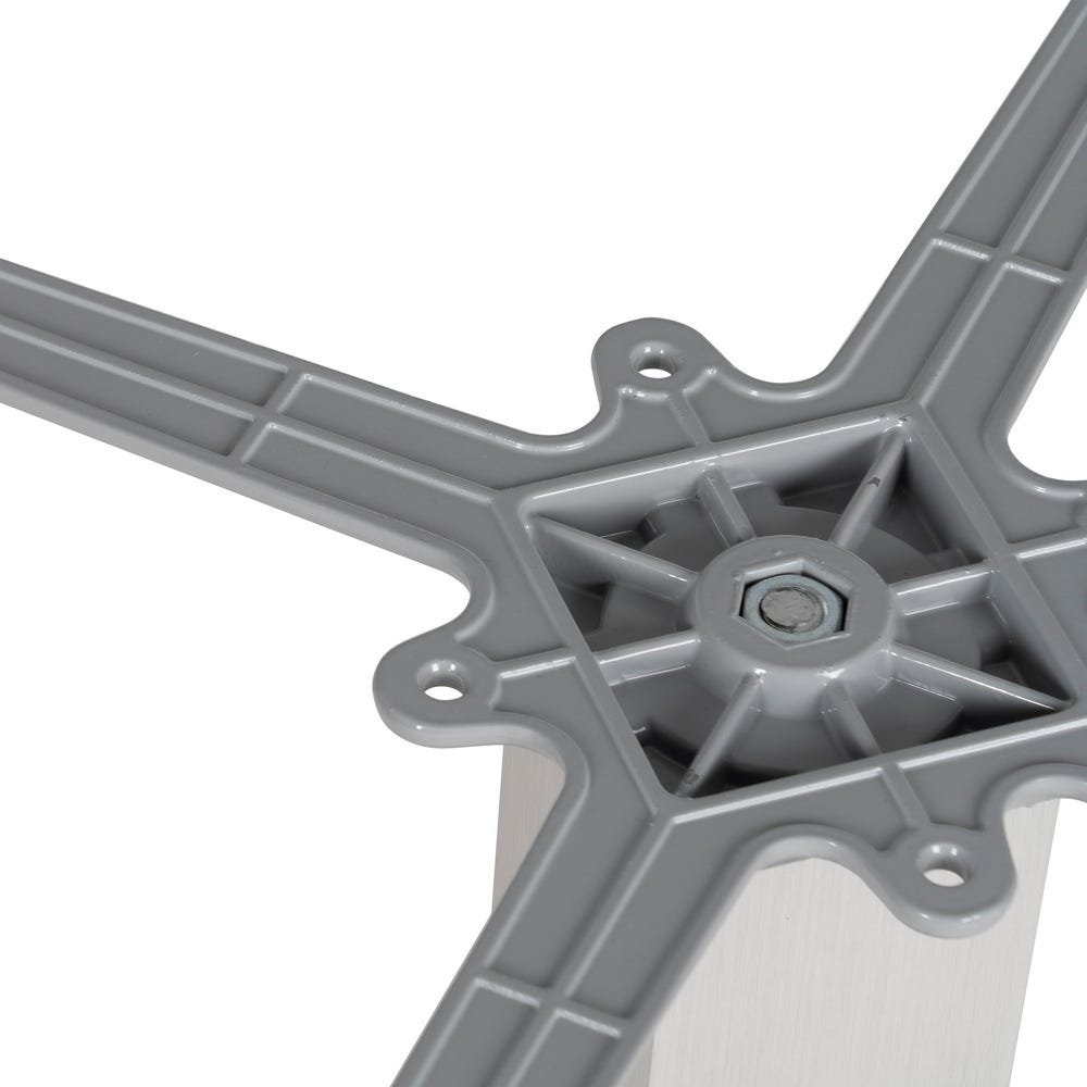 Patas Para Mesa Cromo Aluminio - Imagen 3