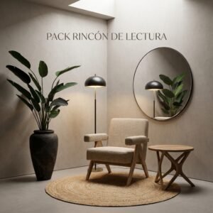 PACK MOBILIARIO RINCÓN DE LECTURA