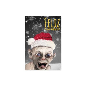 TARJETA NAVIDAD SEÑOR ANILLOS 2
